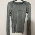 Lululemon Swiftly Long Sleeve Gray Photo 0