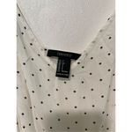 Forever 21 White Polka Dot Wide Leg Jumpsuit Size Small Photo 5