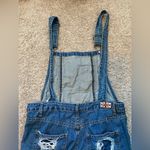 Machine Denim Women’s Distressed Overalls Blue Size 28 Photo 6