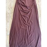 Candalite  Maxi Evening Dress Burgundy  Size M Photo 2