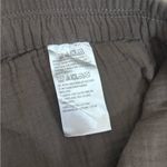 Lisa Rinna Collection Brown Crepe Gauze Muslin Full Length Wide Leg Pants Size 26W Photo 4