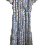 All in Favor All In Favor Midi Dress Women S Flutter Sleeve Lined Tiered Cottagecare Modest Photo 0