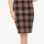 J.Crew Pencil Skirt, Black Stewart Tartan Photo 0