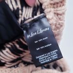 For Love & Lemons Cream And Black Knit Lana Bustier Top Photo 6