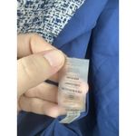 Karl Lagerfeld Tweed Crop Jacket Women Large Blue Twee Mature Academia Workwear Photo 3