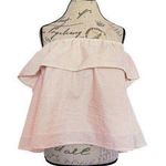 Collegiate Outfitters Womenz Sz XS Game Day Blouse Off Shoulder Striped Open Back Tied Photo 0