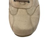 Munro * American Womens Shoe Size 8.5 Wide Beige Leather Comfort Lace Up Casual Photo 8