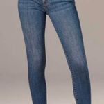 Abercrombie & Fitch Simone High Rise Ankle Jeans Chewed Hem Photo 0