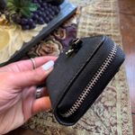 Kate Spade Authentic Glitter Leather bow w crystal zip around wallet Photo 4