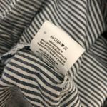 Brandy Melville John Gault Womens Crop Pants Pull On Striped Navy Blue White Size XS Photo 4