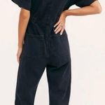 We The Free Marci Denim Coverall Washed Black Size XS Photo 1