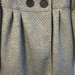 Trixxi Babydoll Gray Waffle Coat Medium Photo 3
