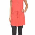 Fig Safari Coral Ysy Henley Style Sleeveless UPF Tunic Size Large Pink Photo 0