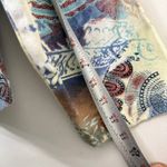 Y2K Keren Hart Medium Colorful Abstract Print Blazer Jacket Wearable Art‎ Funky Blue Photo 8