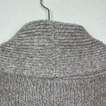 it's our time Taupe Tunic Length Button Down Cardigan Size S Photo 8