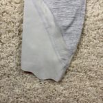 Lululemon  Align High Rise Pant Light Gray Heathered Mesh Panel Cropped Size 8 Photo 1