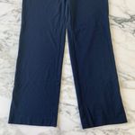 Carmen Marc Valvo  Navy Blue Soft Dress Pants Photo 2