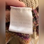 In Loom  Soft Knit Colorful Open Sweater Size M/L Photo 3