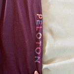 Peloton  | Women's Drawstring Activewear Jogger Sweat Pants Burgundy | Large Photo 1