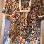 cha cha vente Size M Boho Blouse Photo 2