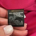 Tahari Arthur S. Levine Magenta Sleeveless Sheath Dress Photo 7