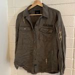 Rails  Loren military shirt in olive Photo 1