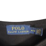 Polo Ralph Lauren Women’s Sz M Black Raglan Sleeve Knit T Photo 4