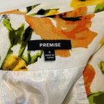 Premise  linen blend floral skirt size 4 Photo 3