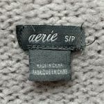 Aerie Alpaca Wool Blend Mock Neck Oversized Fuzzy Soft Sweater Photo 9