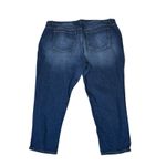 Lane Bryant  Women's Mid-Rise Boyfriend Blue Jeans Size 26 Signature Fit Stretch Photo 3