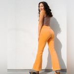 Hammies women’s corduroy spring bell bottoms Yellow Size 24 Photo 6