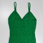 Olive & Oak Green Knit Mini Dress Size XS Festival Boho Preppy Coastal Beach Y2K Photo 8