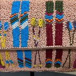 From India To You | Beaded Ski ⛷️ Motif Shoulder Bag Orange Photo 4