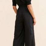 NWT Du Paradis Cargo Wide Leg Jumpsuit Tan Size XS Photo 2