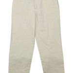Riders By Lee Riders Casual Cream Stripe Preppy Polo Chino Office Vacation Trouser Pants 12P Photo 0