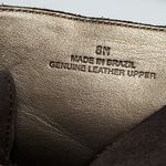 Talbots  Suede Leather Wedge Lace Up Ankle Booties Brown Size 8M Photo 10