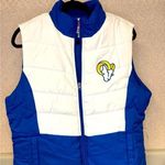 NFL Los Angeles Rams  G-III Women's Full-Zip Puffer‎ Vest NWT Photo 0