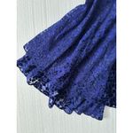 Vintage Roberta Dress Women Small Purple Velvet Burnout Cocktail Party Goth Size undefined Photo 2