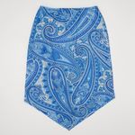 Vintage Y2K Tempted Blue Paisley Handkerchief Skirt Size M Photo 3