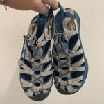 Keen  Sandals Women 8 Light Blue/Gray Waterproof Water Trail Hiking Outdoor Photo 1
