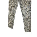 frame denim  Le High Skinny Crop Snakeskin Pants Size 26‎ Photo 2