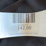 NWT L Boutique Black Midi Slip Dress with Cowl Neck Size L Photo 3