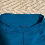 Lululemon  Fast Free HR Crop 19”L Reflective Size‎ 6 Blue Lagoon leggings Photo 7