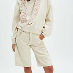 Free People  Headscarf Hoodie - Buttercup Combo
Size XS Photo 0