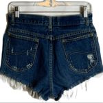 Furst of a Kind  Lee High Rise Distressed Shorts Photo 1