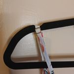 Madden NYC Crochet Pink Size Large L Crop Top Tie Floral Boho Festival Chic Photo 4