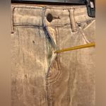 Urban Outfitters  BDG Mandi Denim Brown Stretch Flocked Maxi Large Slit Skirt-M Photo 4