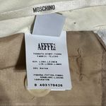 Moschino White Linen Blend Trouser, Size 12 Photo 11