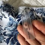 Super CUTE Floral Blue and White Bikini Set Size L Photo 3