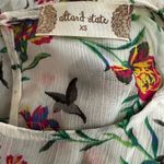 Altar'd State Altar’d State Sheer Babydoll Top Hummingbird Floral Coquette Bird Garden Fairy Photo 2